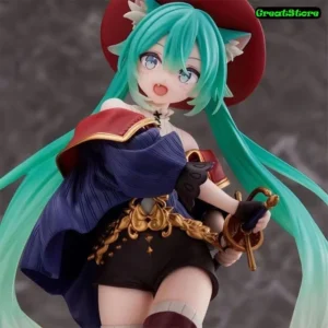 Mô hình Hatsune Miku Wonderland Figure - Puss in Boots Figure Girl 18 cm