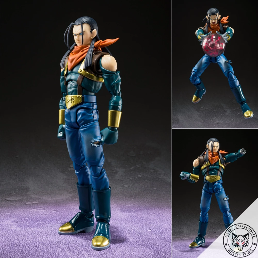 Mô hình chính hãng SHF Dragon Ball: SHF Super Android 17 GT