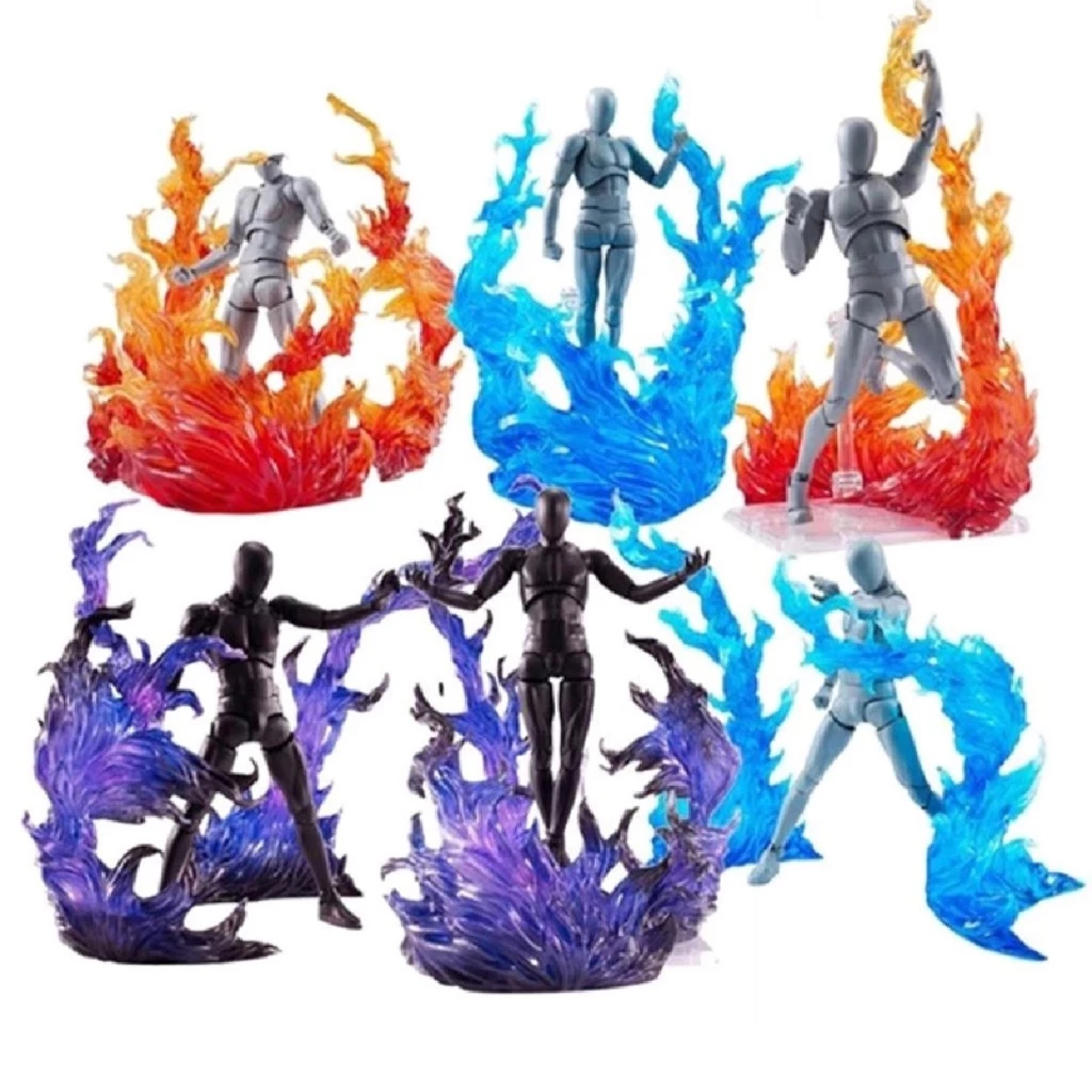 Bộ Phụ Kiện Hiệu Ứng Lửa Năng Lượng XH-001 Effect Dành Cho Mô Hình Action Figure SHF Figma