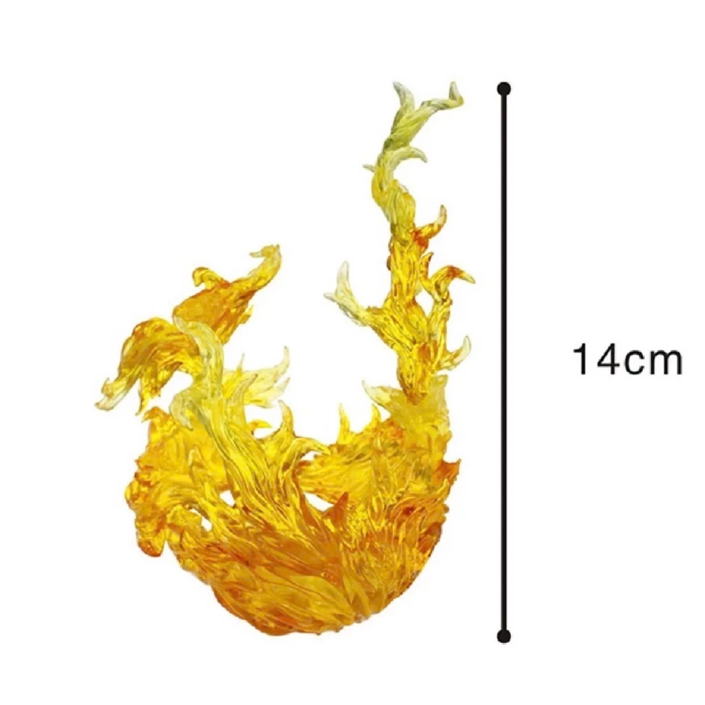 Bộ Phụ Kiện Hiệu Ứng Lửa Năng Lượng XH-001 Effect Dành Cho Mô Hình Action Figure SHF Figma - Ảnh 3